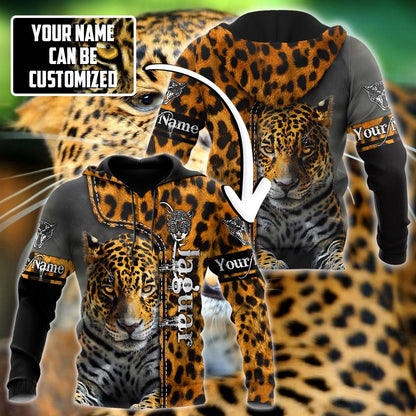 Jaguar Persionalized Your Name 3D All Over Printed Shirts JJ19052104 KT