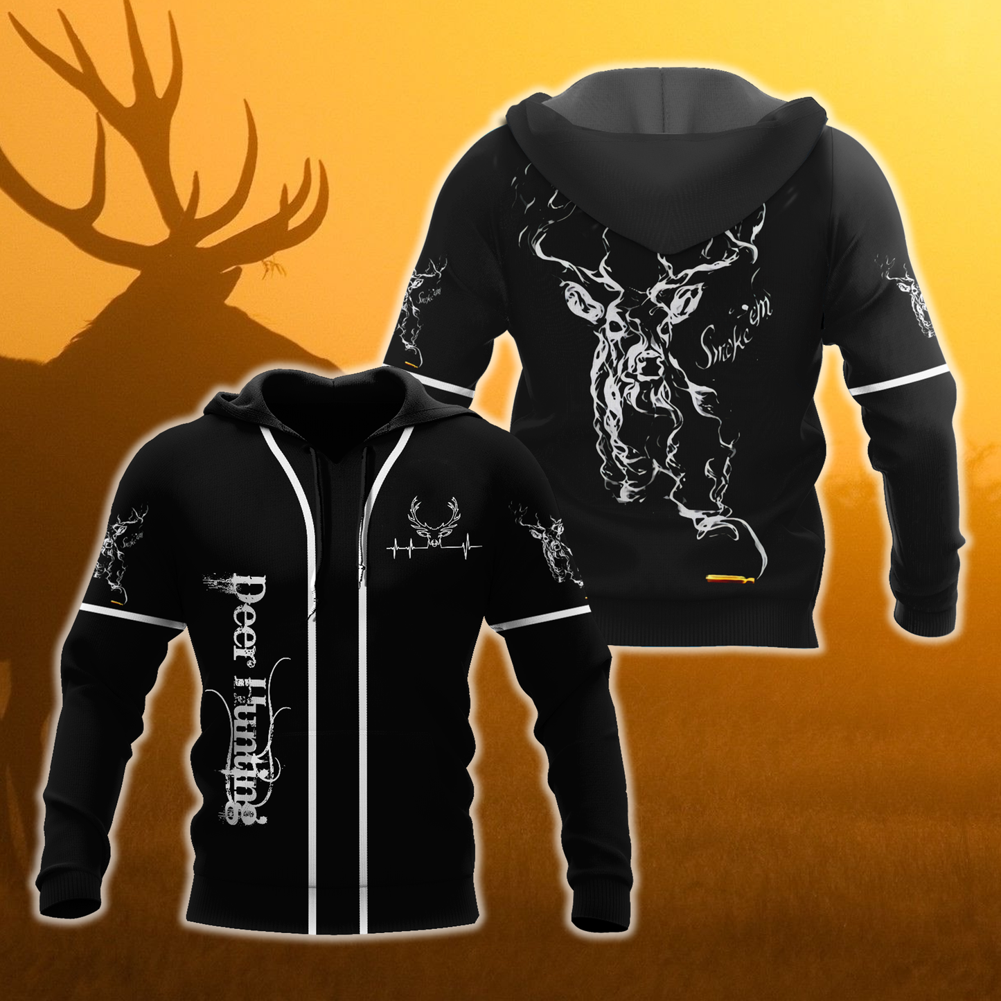 Premium Hunting 3D All Over Printed Unisex Shirts