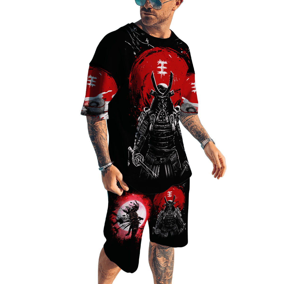 Japan Tattoo 3D All Over Printed Unisex Shirts