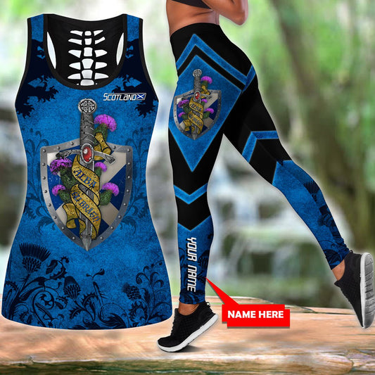 Custom name legging + hollow tank combo TNA22052104