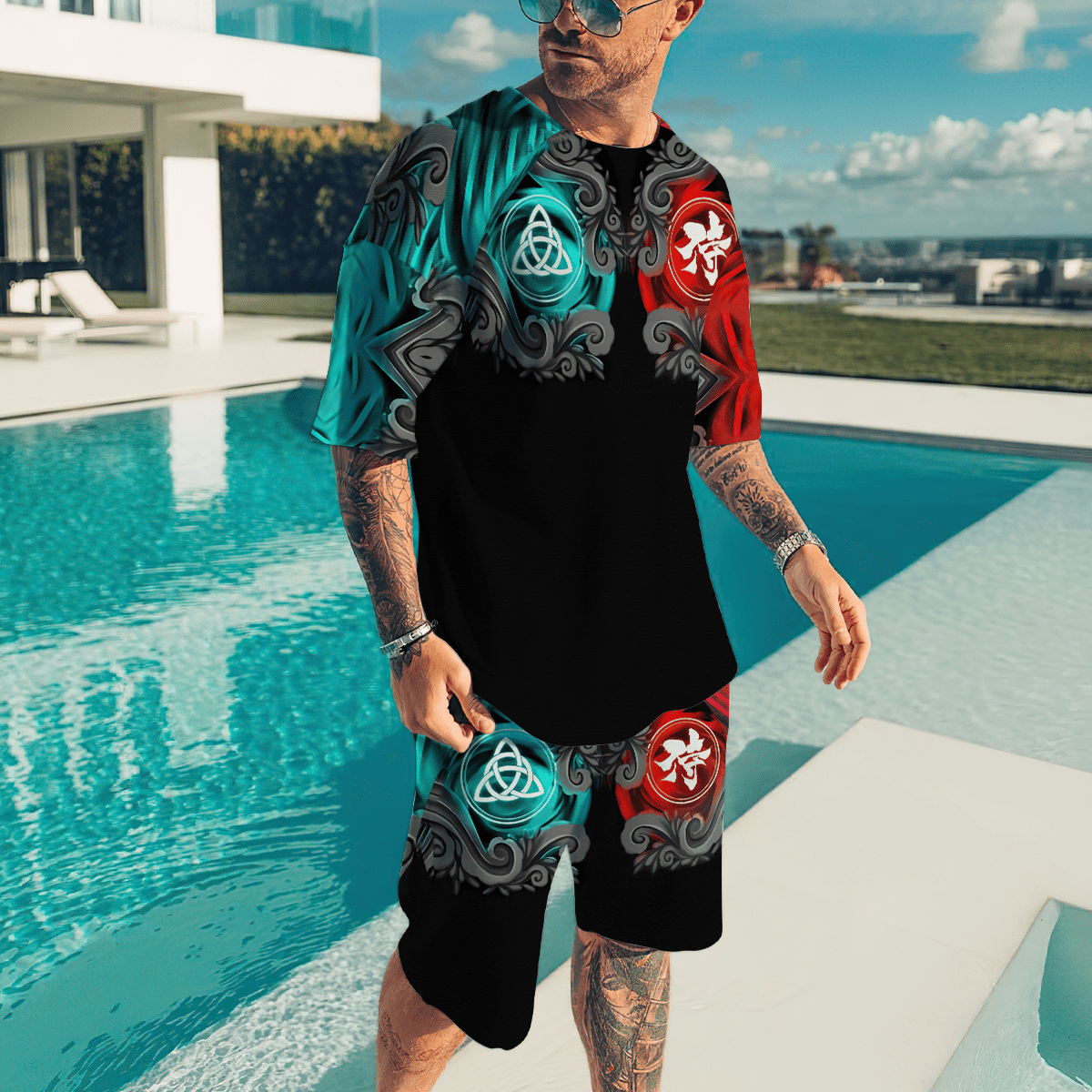 Viking Japan 3D All Over Printed Unisex Shirts