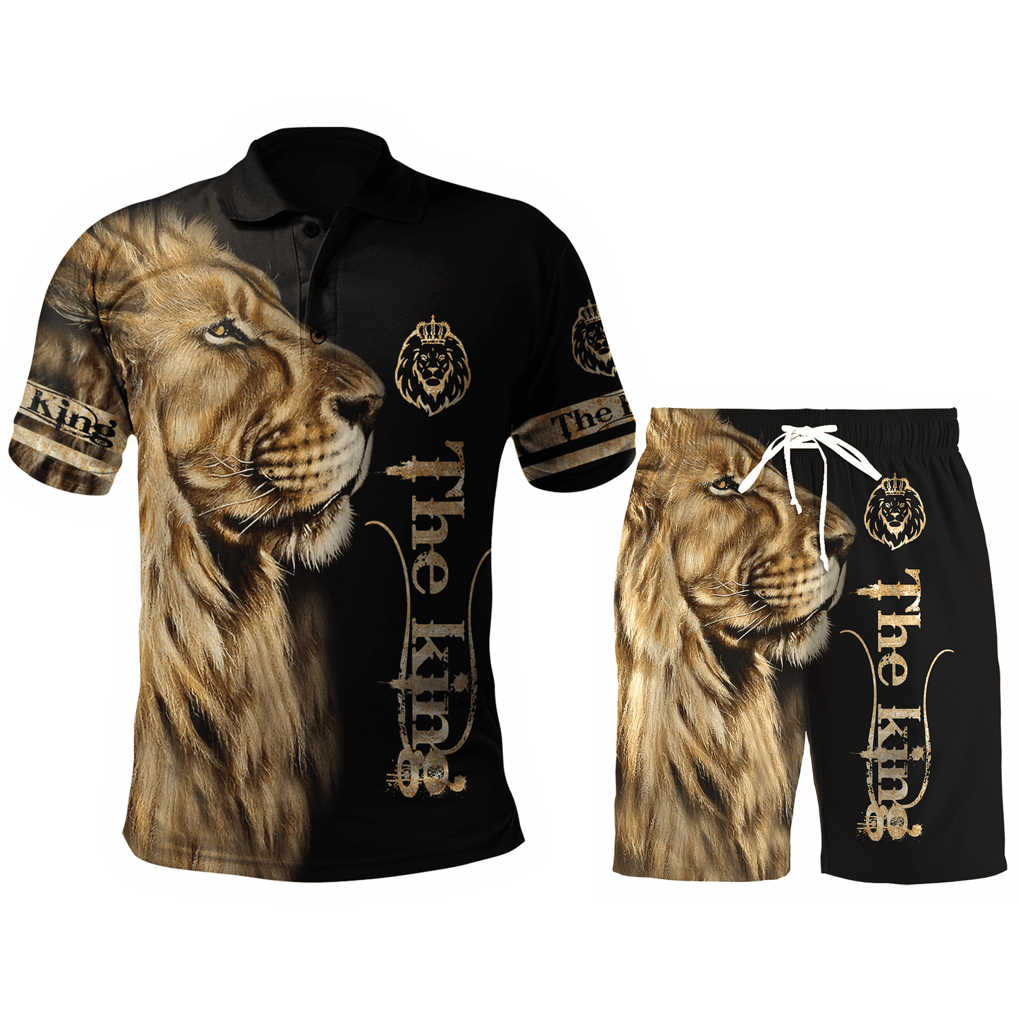 The King Combo Polo + Board Short