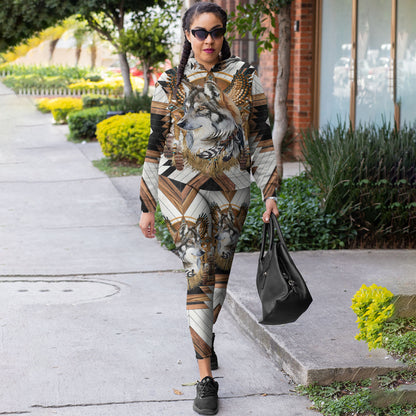 Native American 3D All Over Printed Legging + Hoodie