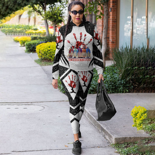 Native American 3D All Over Printed Legging + Hoodie