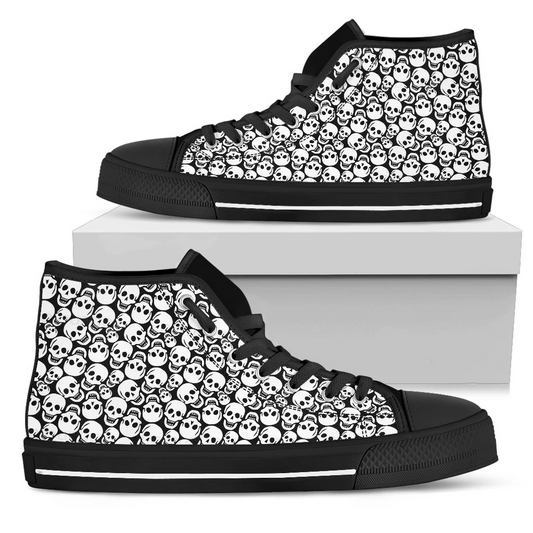 Cute skulls high top PL18032002-PL8386-Women's high top-EU36 (US5.5)-Vibe Cosy™