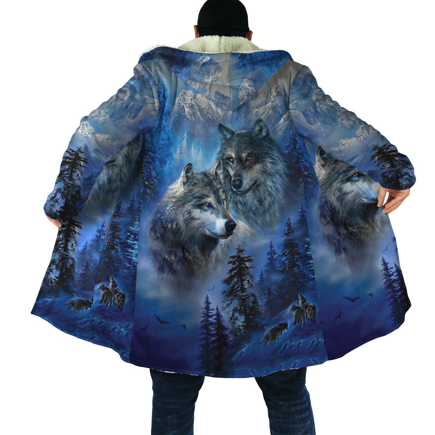 Wolf Native American 3D All Over Printed Unisex Shirts No 03