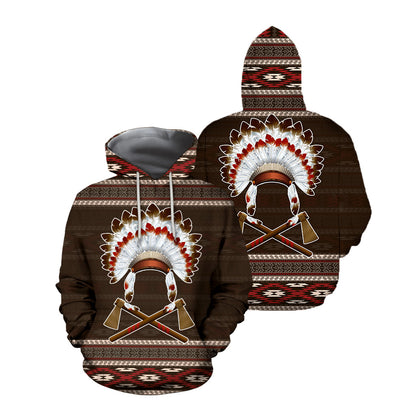 Native American 3D All Over Printed Unisex Shirts