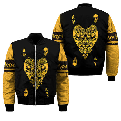 Ace Heart 3D All Over Printed Unisex Shirts