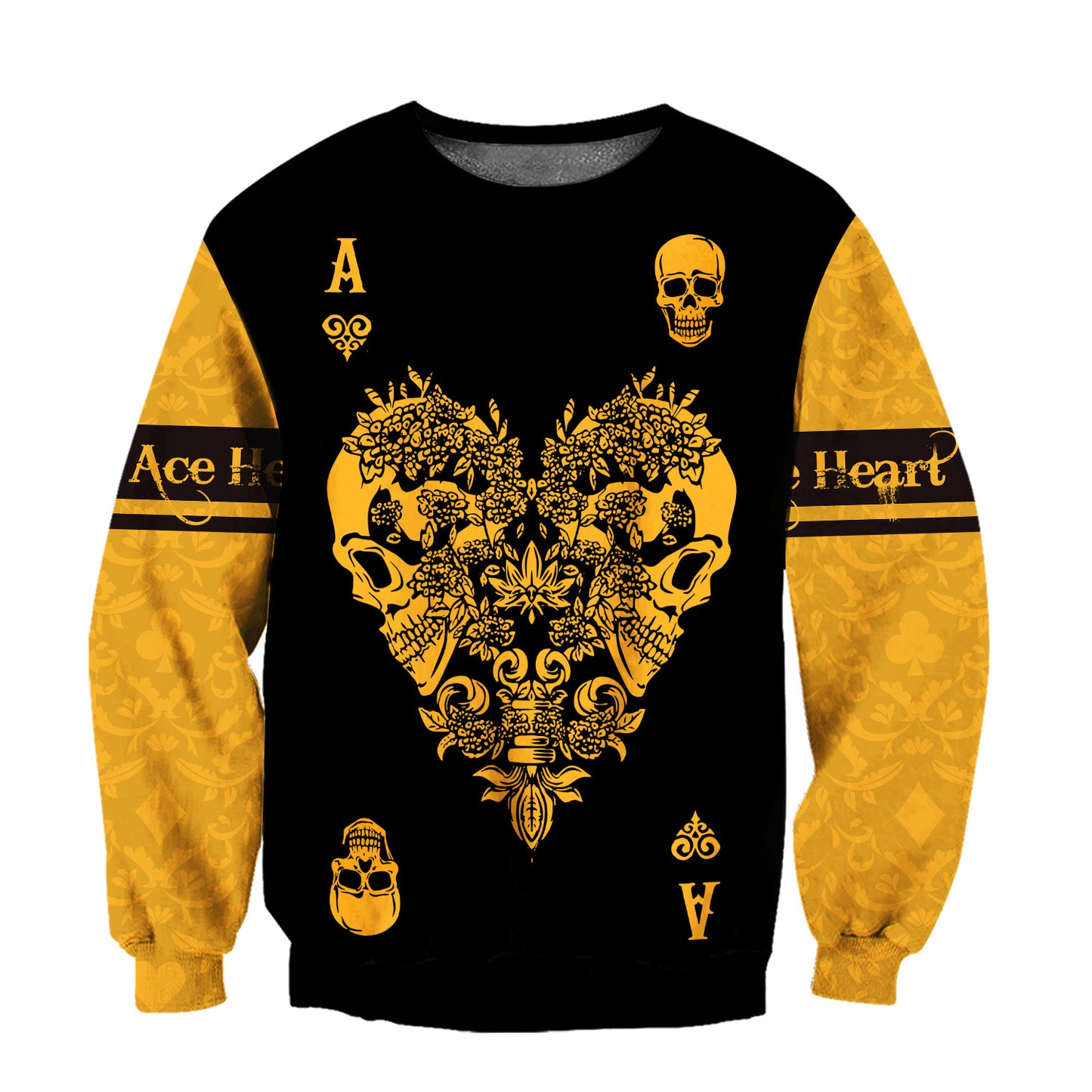 Ace Heart 3D All Over Printed Unisex Shirts