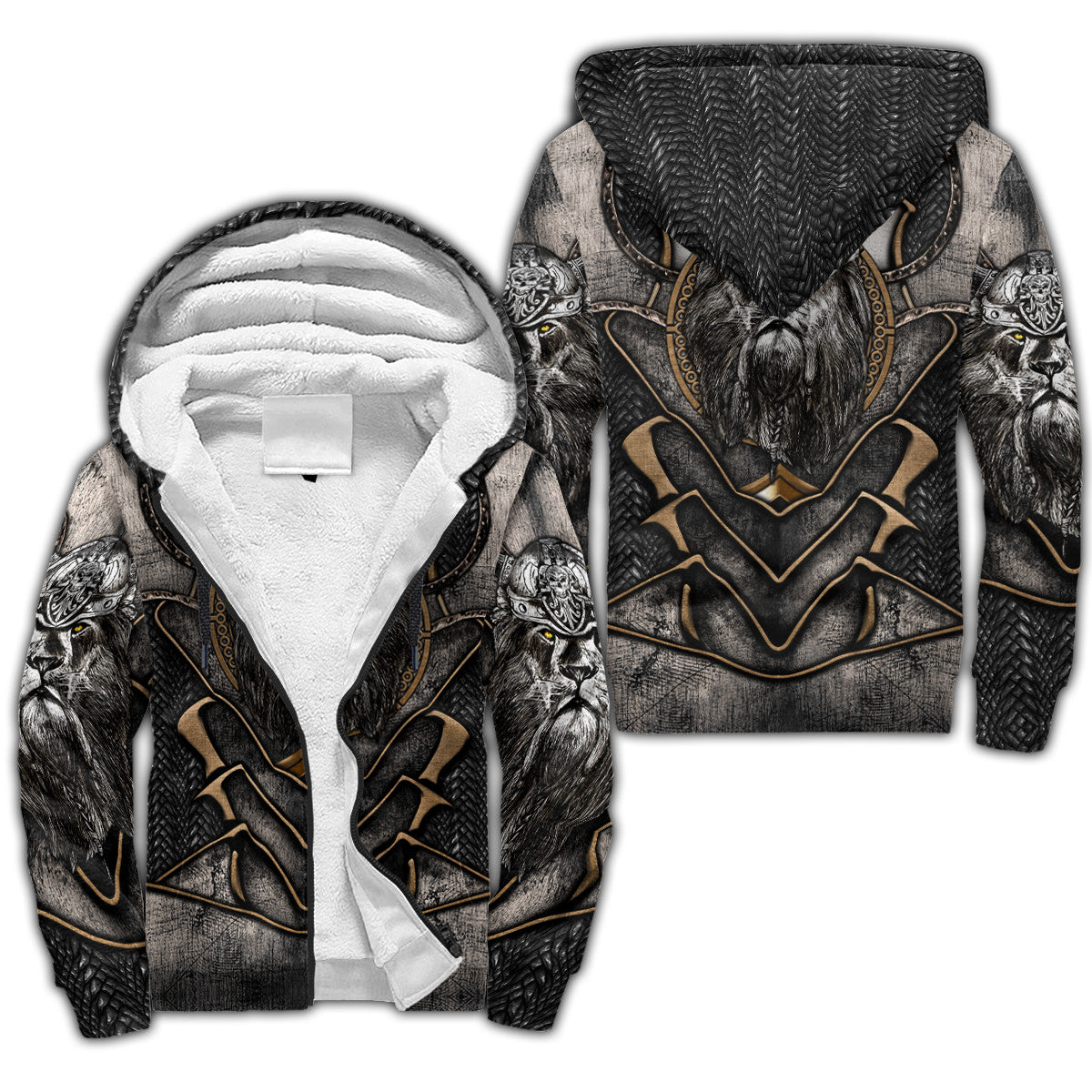 Lion Viking 3D All Over Printed Unisex Shirt