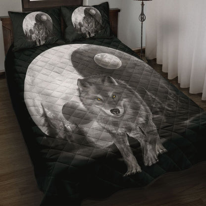 Wolf  Quilt Bedding Set