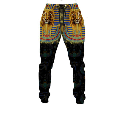 Lion Pharaoh 3D All Over Printed Unisex Shirts