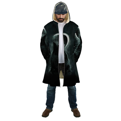 Wolf 3D All Over Printed Unisex Zip Cloak