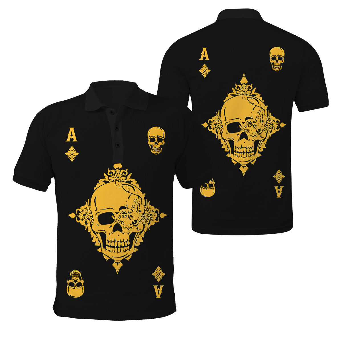 Ace Diamond 3D All Over Printed Unisex Shirts