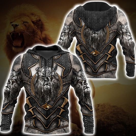 Lion Viking 3D All Over Printed Unisex Shirt