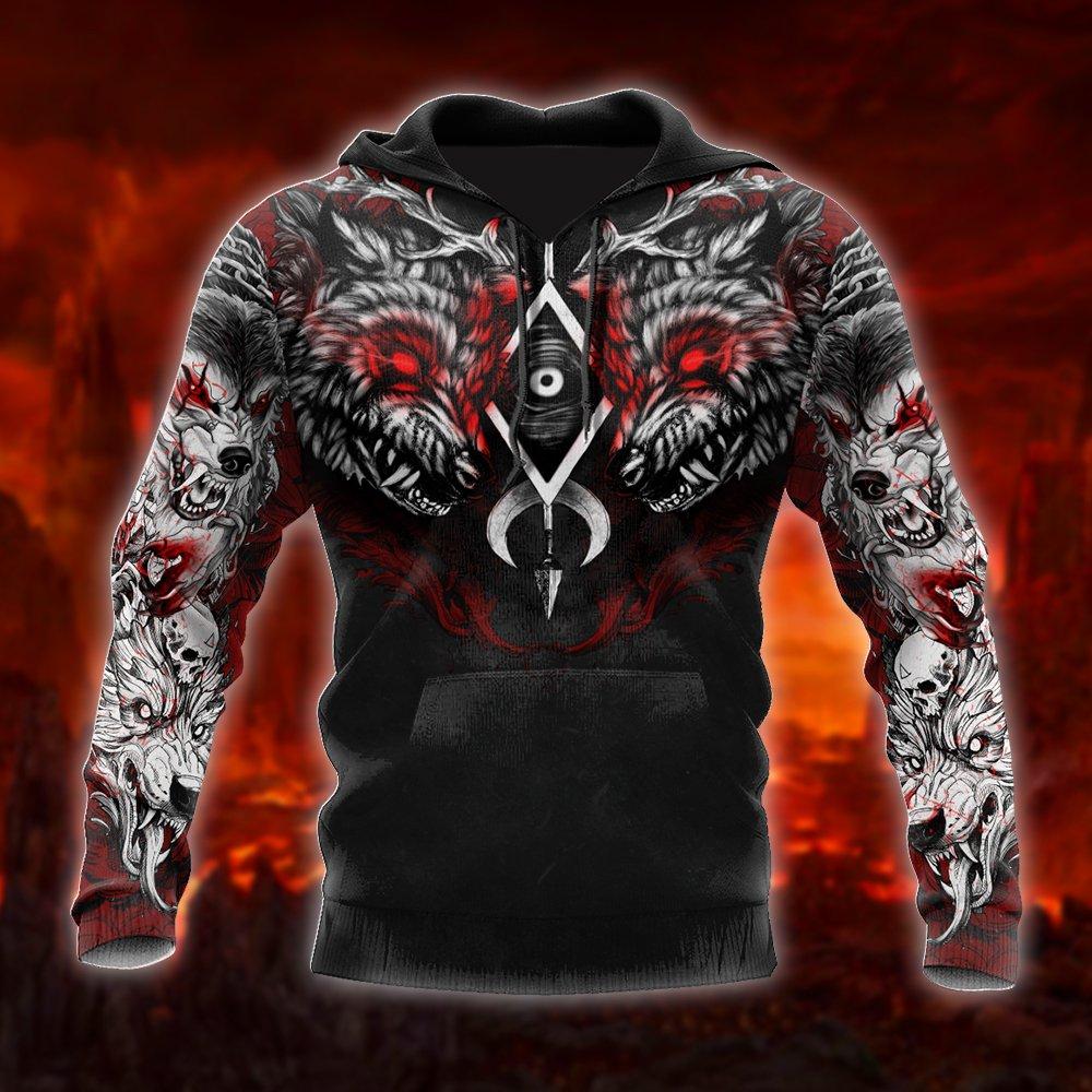 Wolf 3D All Over Printed Unisex Shirt