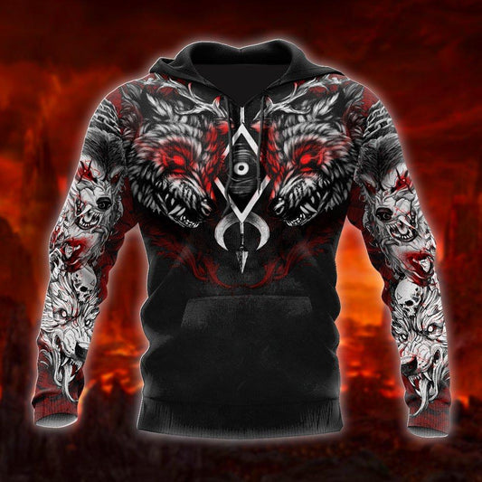 Wolf 3D All Over Printed Unisex Shirt