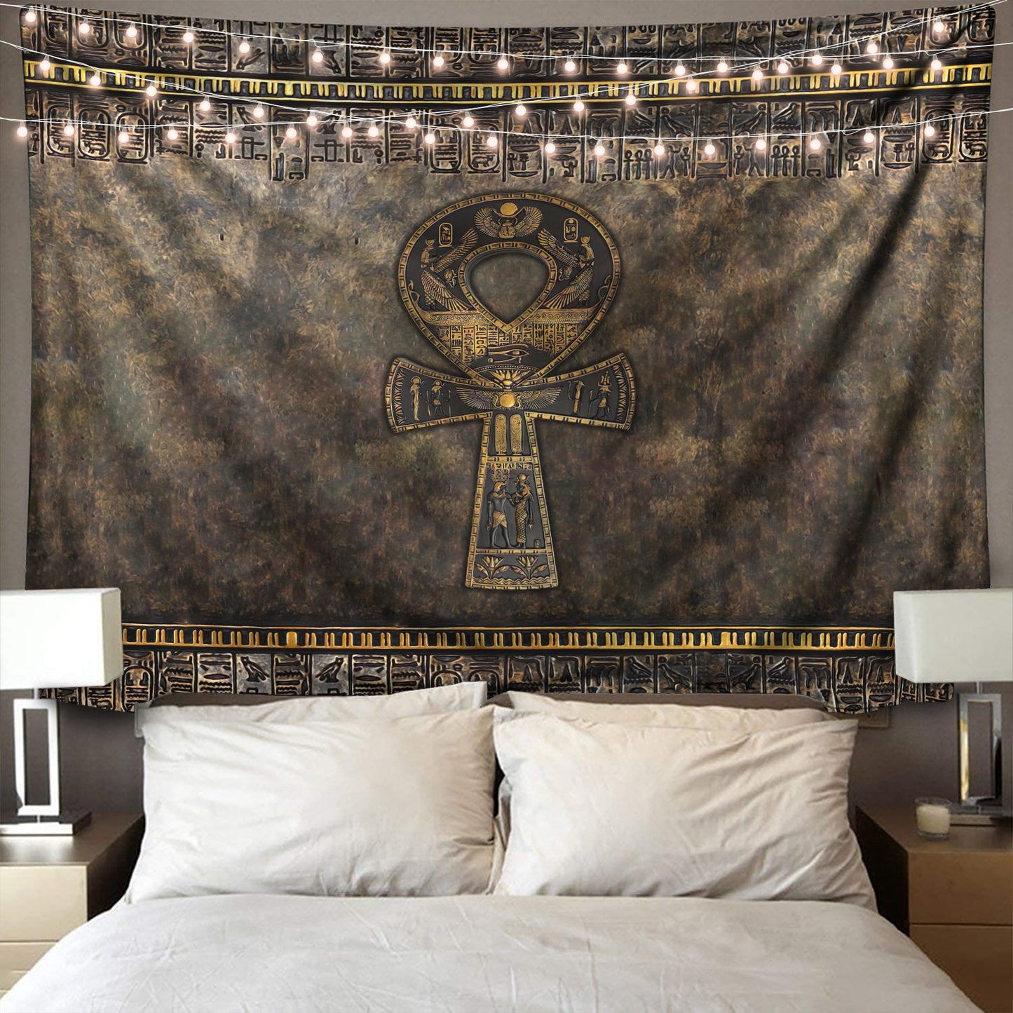 Ancient Egypt 3D All Over Printed Tapestry
