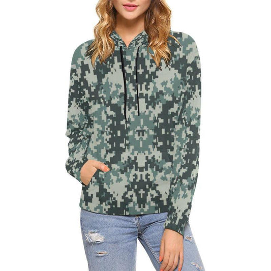 DIGITAL CAMO PATTERN ALL OVER PRINT HOODIE - BN04-Apparel-Khanh Arts-Hoodie-S-Vibe Cosy™