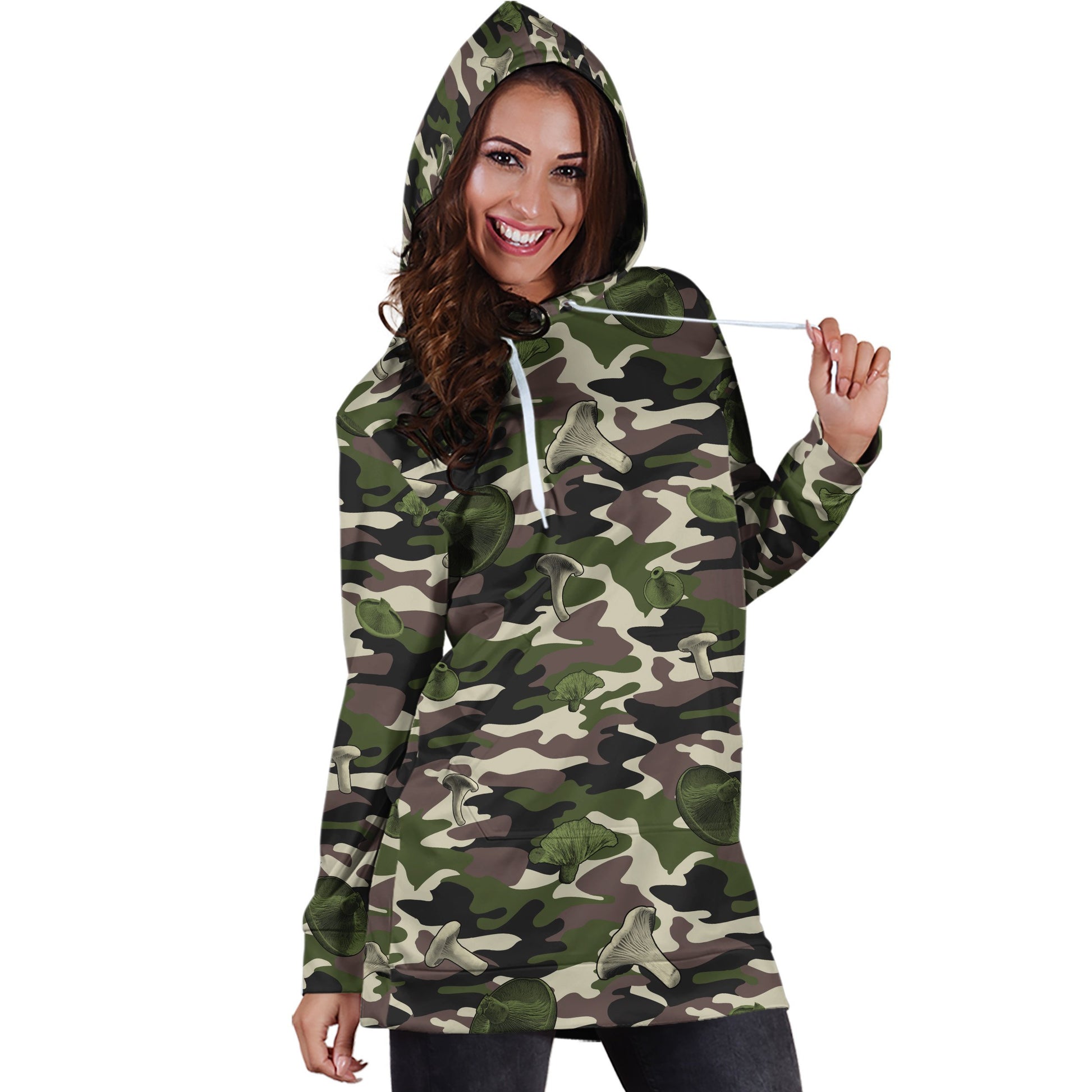 Fern pants Hoodie Dress-Apparel-HD09-Hoodie Dress-S-Vibe Cosy™