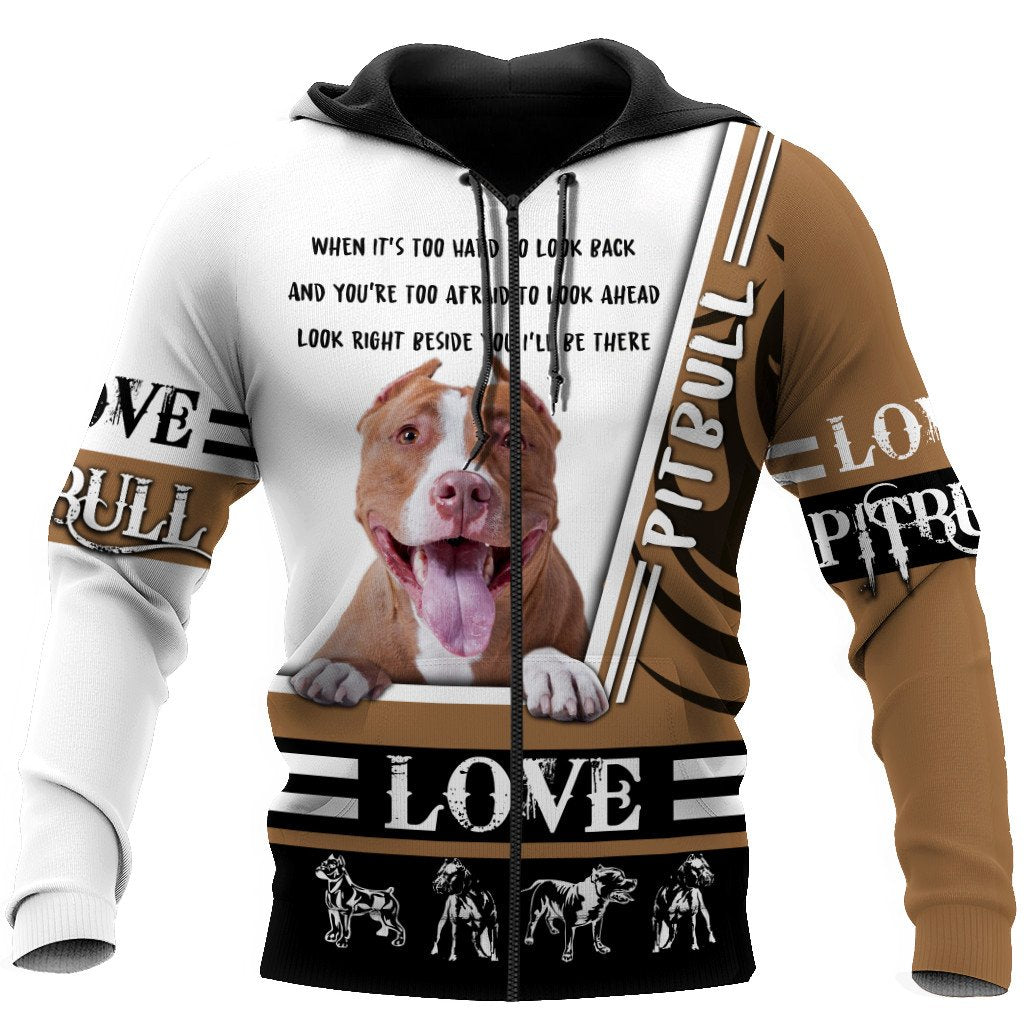 Pitbull 3d hoodie shirt for men and women VP03112009