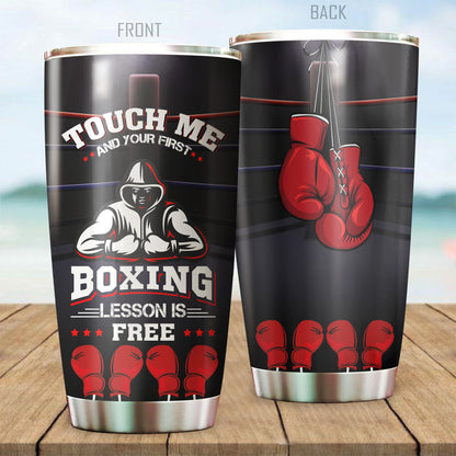 Custom Name Boxing Tumbler