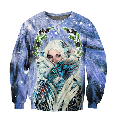 Premium Athena Goddess of Wisdom and War 3D All Over Printed Shirts