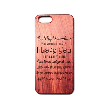DAUGHTER DAD - BE THE WOMAN - PHONE CASE-phonecase-Ocean Gadget™-iPhone 6-Vibe Cosy™