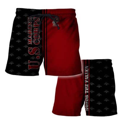 US Marine Corps 3D All Over Printed Unisex Shirts