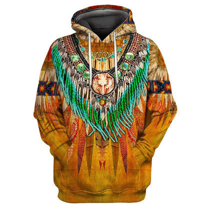 Native American 3D All Over Printed Unisex Shirts