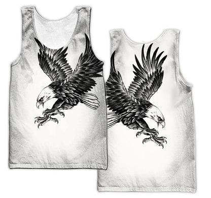 Eagle Tatoo Hoodie 3D All Over Printed Shirts For Men Pi15072003-HUM