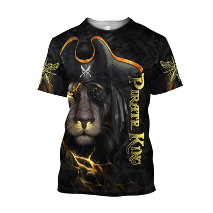 Pirate 3D All Over Printed Unisex Shirts
