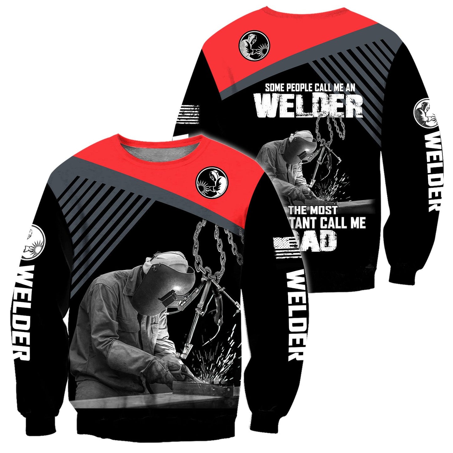 Premium Unisex All Over Printed Welder Shirts MEI