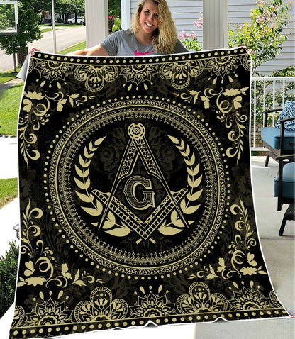 Freemasonry 3D All Over Printed Blanket