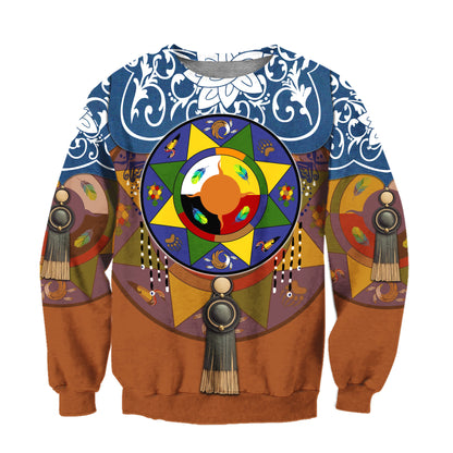Native American 3D All Over Printed Unisex Shirts