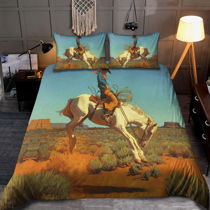 Cowboy Style Bedding Set DQB07312001-TQH-BEDDING SETS-TQH-Twin-Vibe Cosy™
