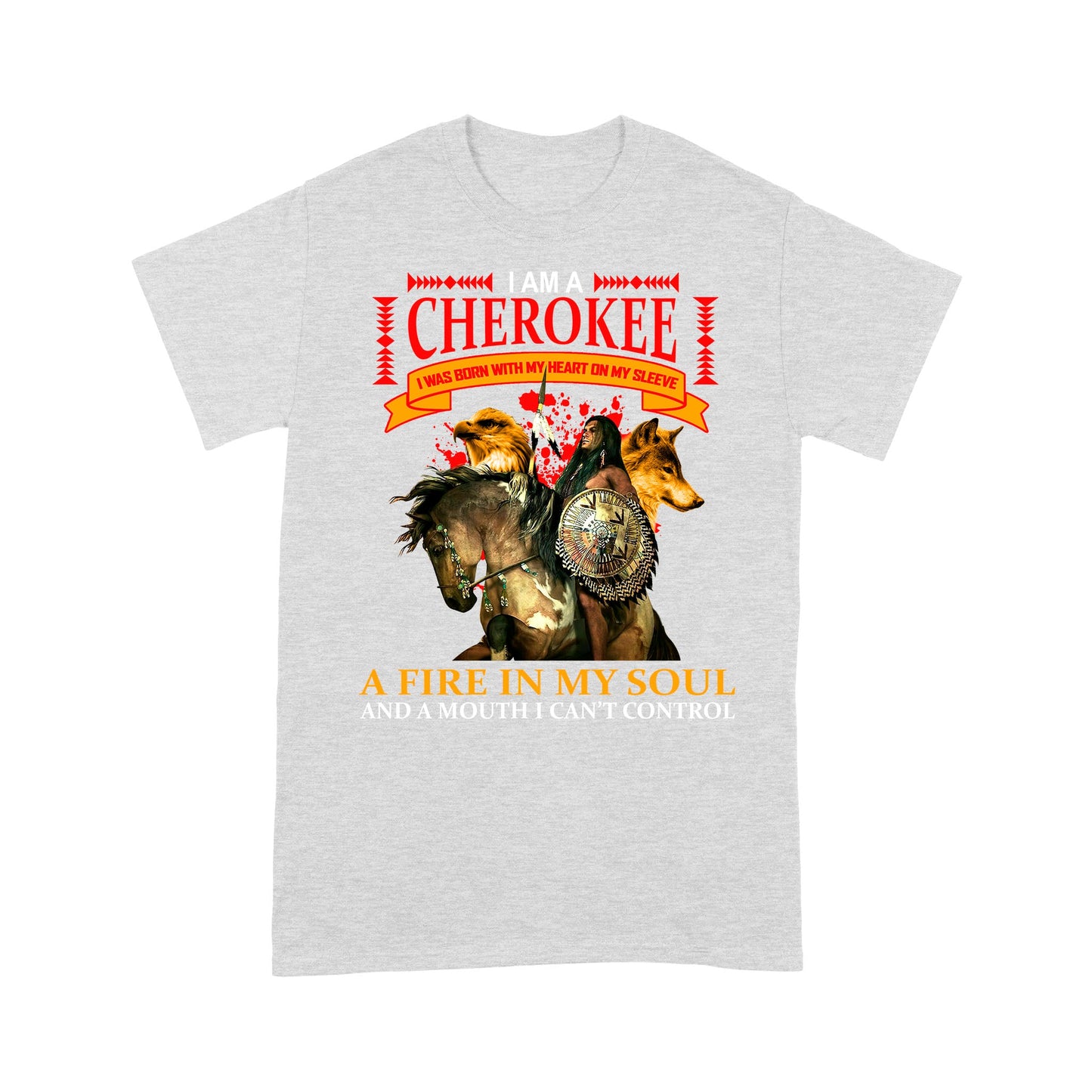 I Am Cherokee Native American T-Shirt SN20012203