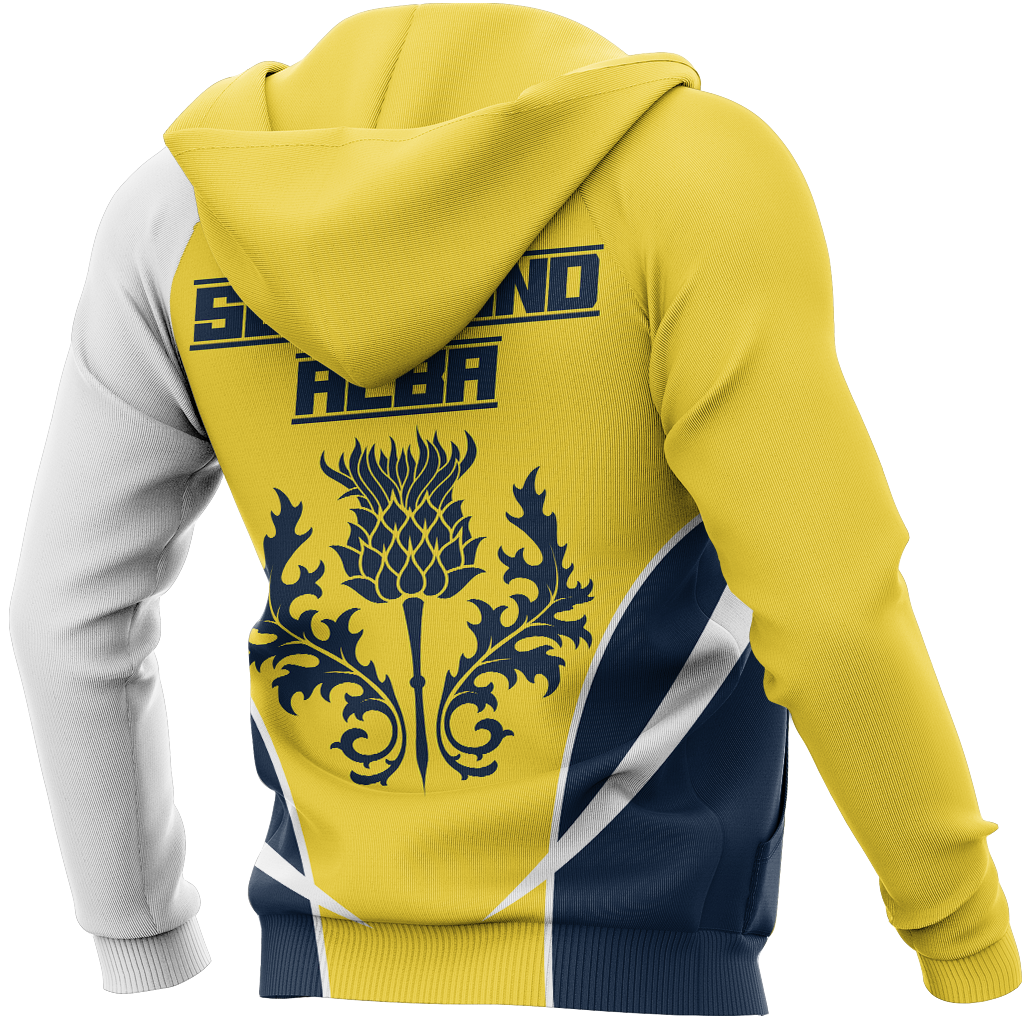 Scotland Active Special Hoodie-Apparel-HD09-Zip Hoodie-S-Vibe Cosy™