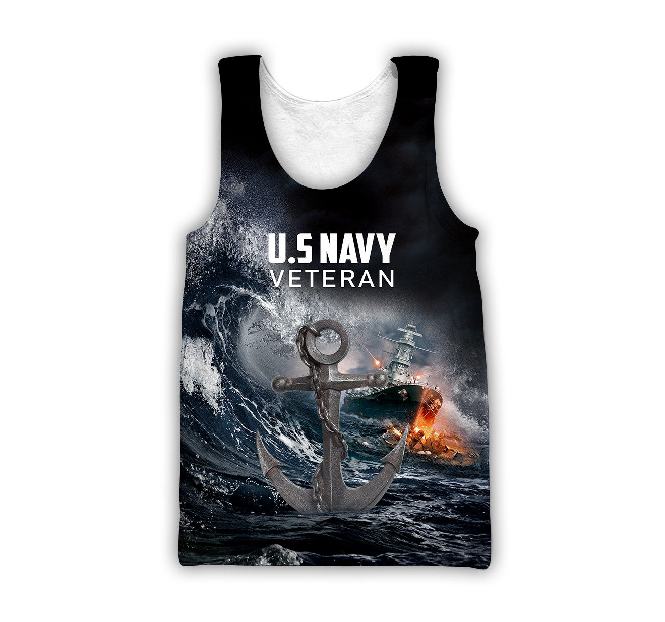 US Navy Veteran 3D All Over Printed Unisex Shirts