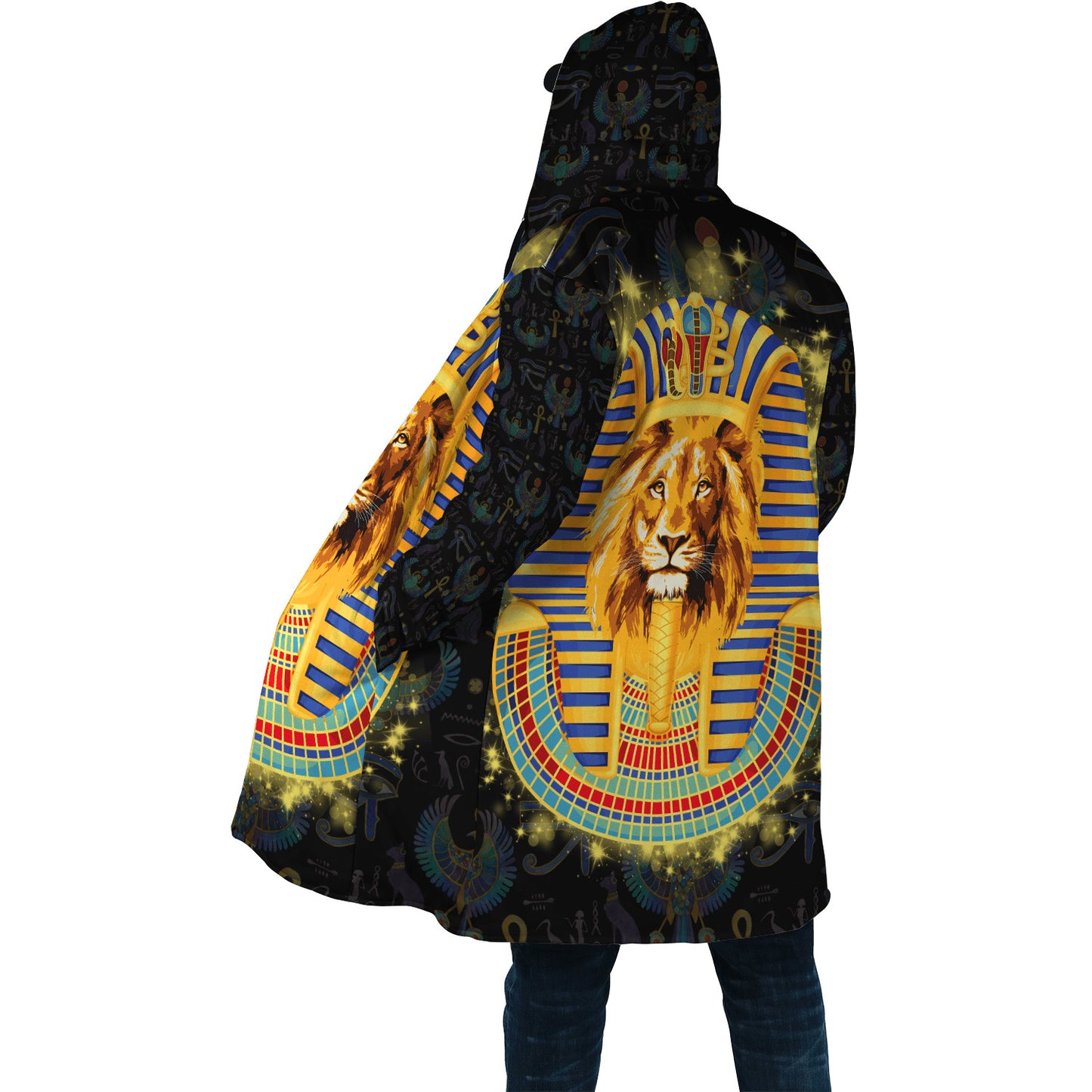 Lion Pharaoh 3D All Over Printed Unisex Shirts