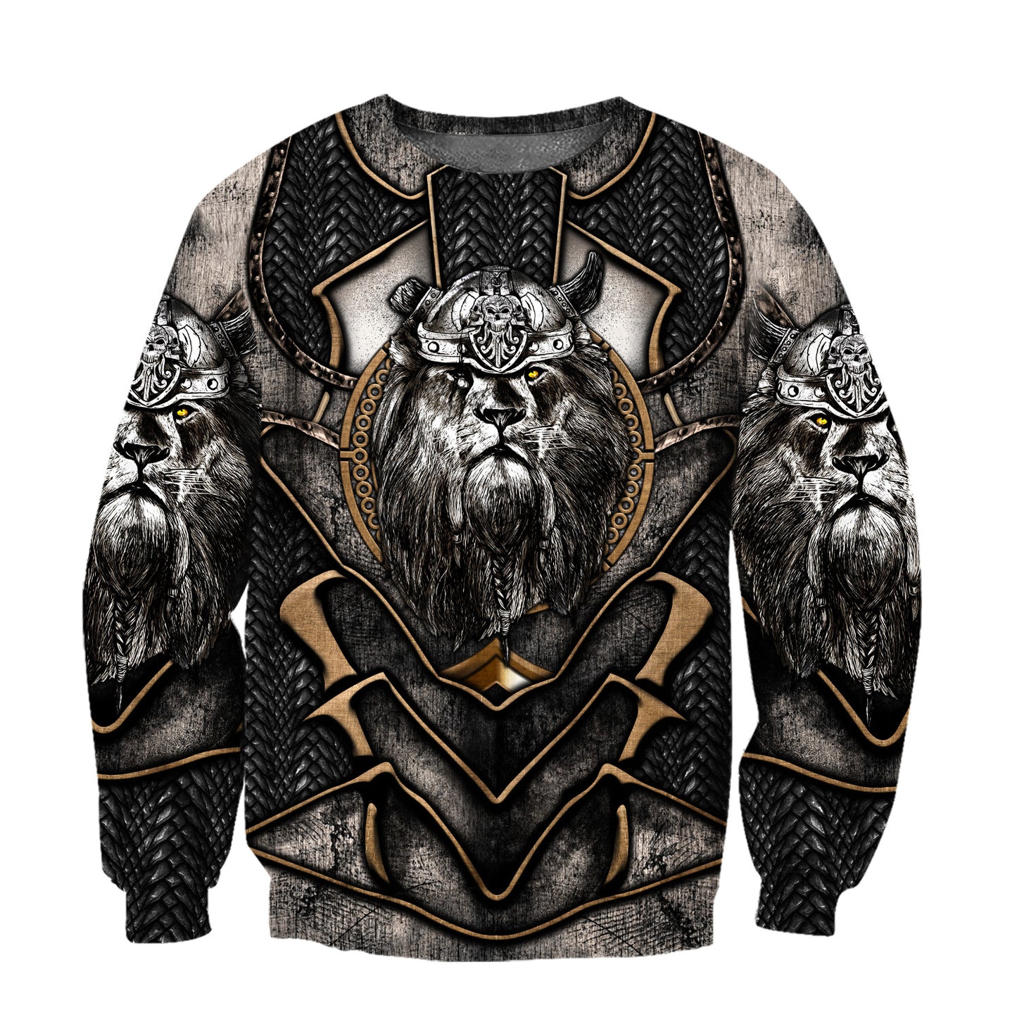 Lion Viking 3D All Over Printed Unisex Shirt