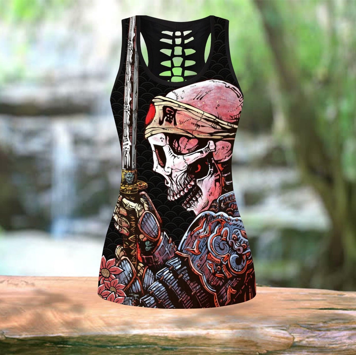 Skull Samurai Combo Outfit QB06292001-TQH-Apparel-TQH-No Legging-S-Vibe Cosy™
