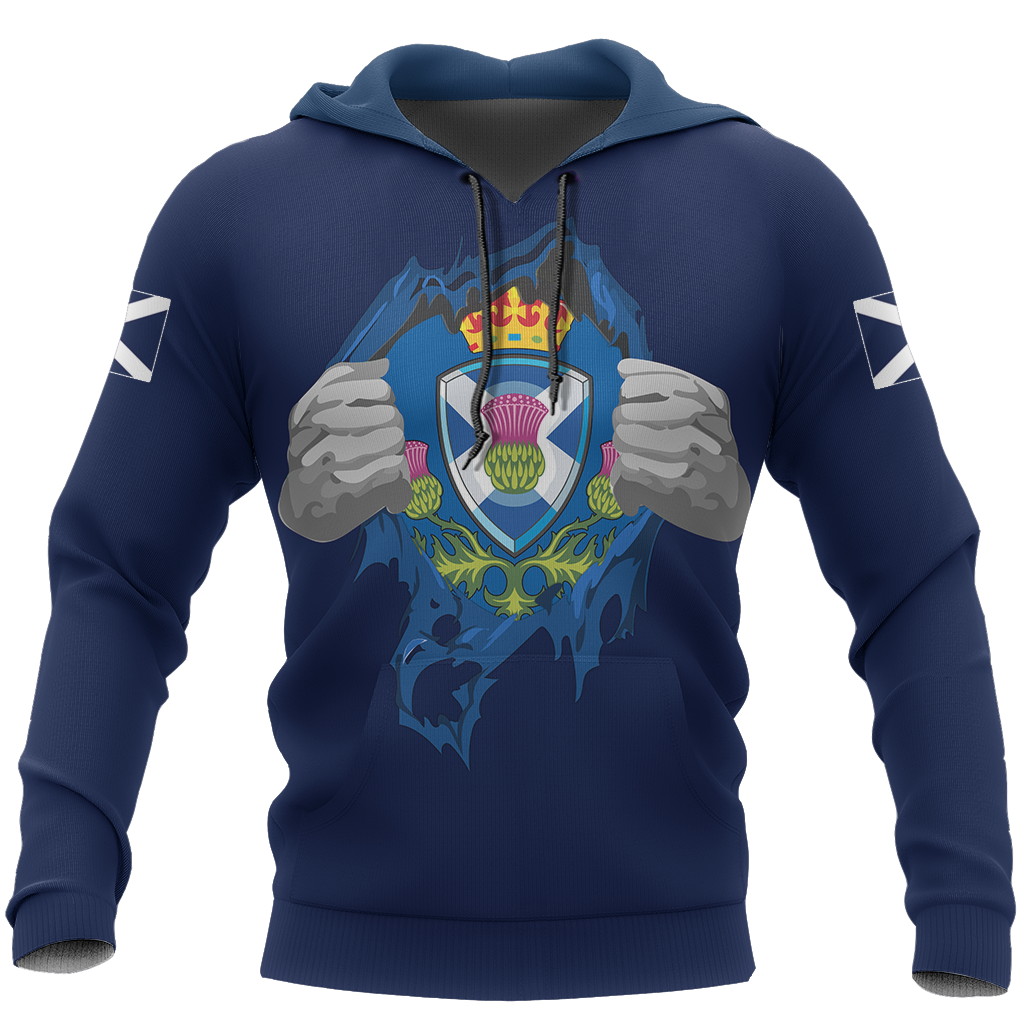 Scotland Superhero Hoodie-Apparel-HD09-Hoodie-S-Vibe Cosy™