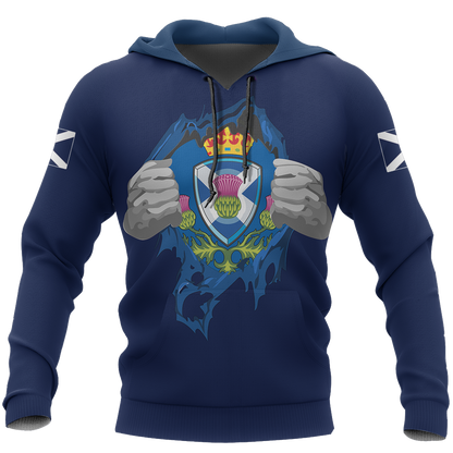 Scotland Superhero Hoodie-Apparel-HD09-Hoodie-S-Vibe Cosy™