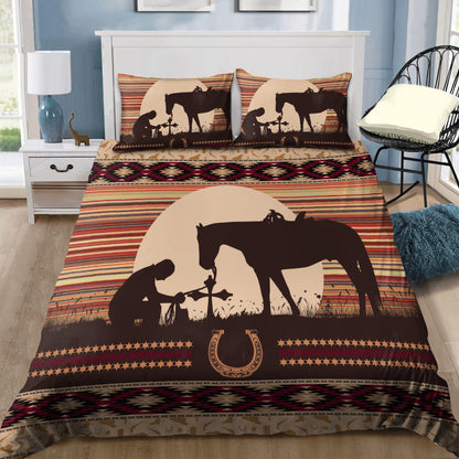 Respectful Cowboy Bedding Set DQB07292001S-TQH-BEDDING SETS-TQH-Twin-Vibe Cosy™