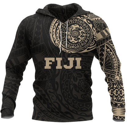 Fiji Polynesian Tattoo Style Hoodie A7-Apparel-Khanh Arts-Hoodie-S-Vibe Cosy™