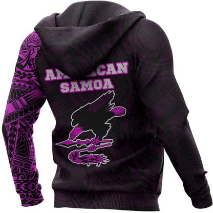 American Samoa In My Heart Polynesian Hoodie Pink PL-Apparel-PL8386-Hoodie-S-Vibe Cosy™