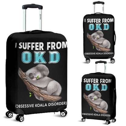 AUSTRALIA OKD LUGGAGE COVER K5-LUGGAGE COVERS-HP Arts-Luggage Covers - AUSTRALIA OKD LUGGAGE COVER C1-Small 18-22 in / 45-55 cm-Vibe Cosy™