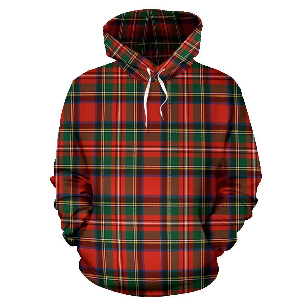 Tartan 3D All Over Hoodie-Apparel-HD09-Hoodie-S-Vibe Cosy™