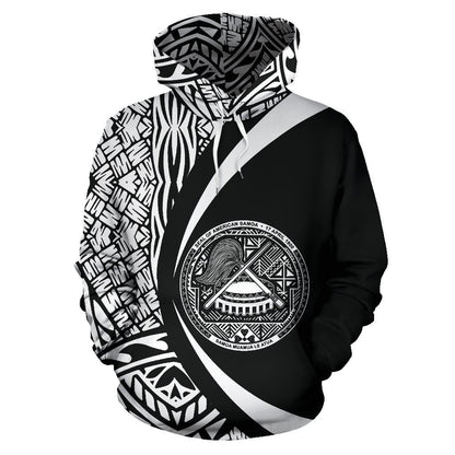 American Samoa Polynesian Hoodie - Circle PL-Apparel-PL8386-Hoodie-S-Vibe Cosy™